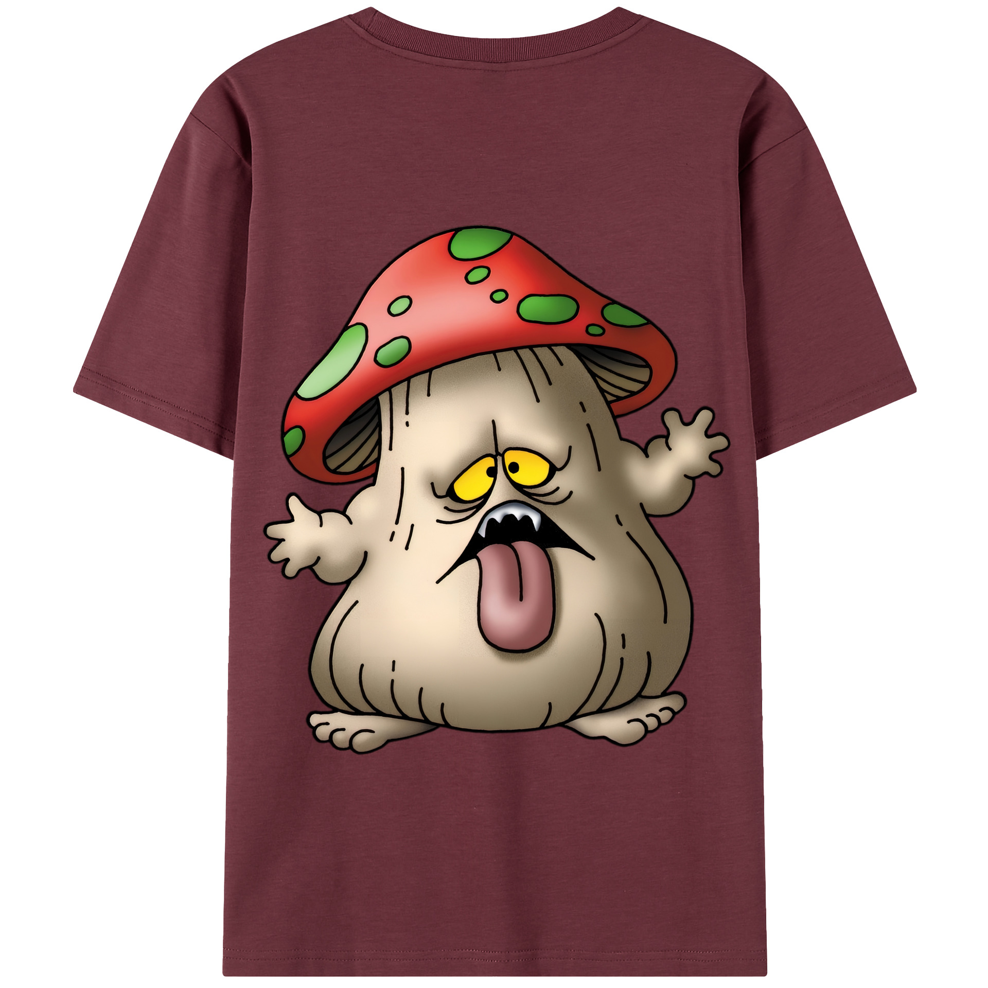 （画像用） ドラゴンクエスト Doragon Kuesuto Dragon Quest 綿100％半袖Tシャツ（背面プリント）